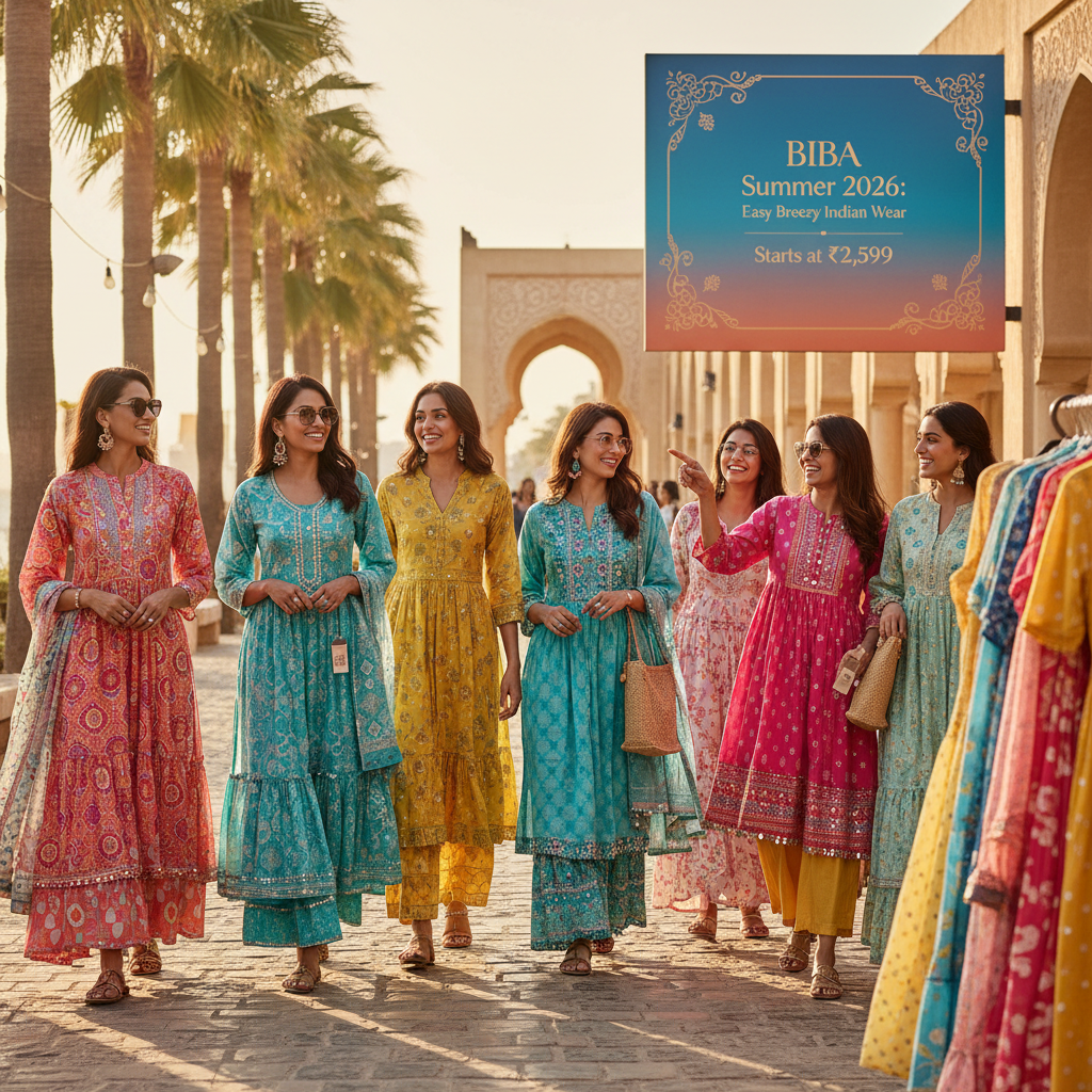 BIBA Unveils "Easy Breezy" Summer 2026 Collection with Ashika Ranganath
