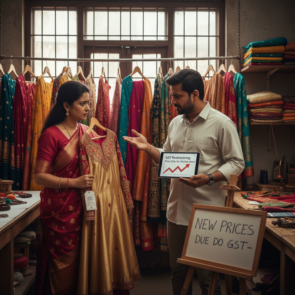 GST Restructuring: A Significant Cost Burden for India's Artisan Ethnic Wear