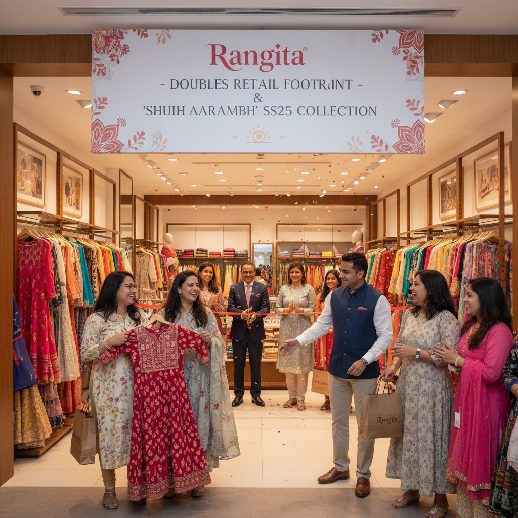 Rangita Doubles Down on Retail Expansion, Unveils "Shubh Aarambh" Spring-Summer 2025 Collection